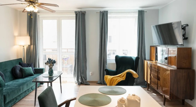 6 Guests - Free Parking - Apartment in Szczecin, Забронировать Апартаменты/квартира Отели Щецина с парковкой, рядом с Парк Яна Каспровича, Парковка