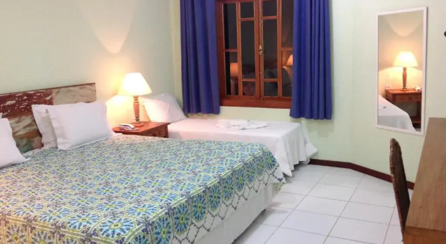 Трёхместный номер Superior Pousada das Pedras Paraty -RJ