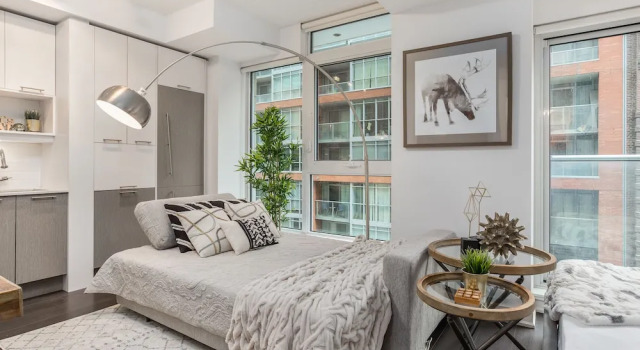 Апартаменты c 1 комнатой QuickStay - Classy & Rustic Downtown Condo