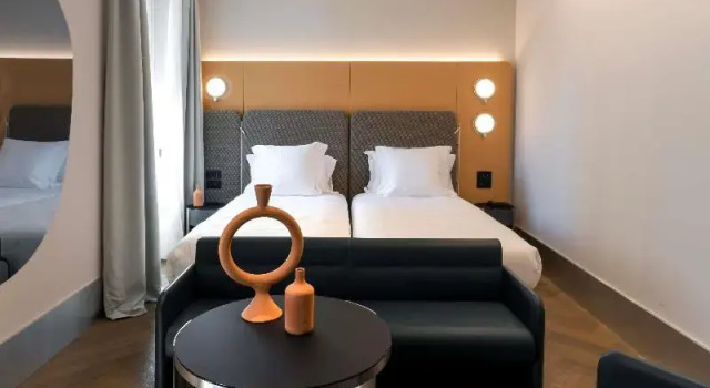 Двухместный номер Deluxe с видом на залив Palazzo Tirso MGallery Cagliari