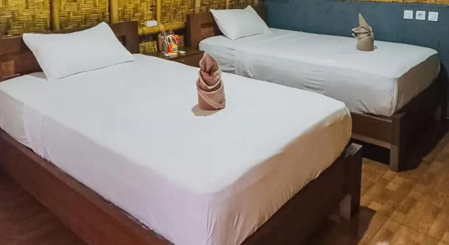 Standard- dobbelt værelse Villa Bambu Rinjani & Restaurant