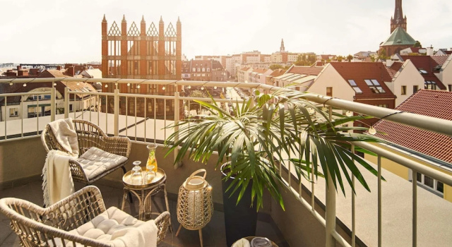 Двухместный номер Standard с балконом ibis Styles Szczecin Stare Miasto