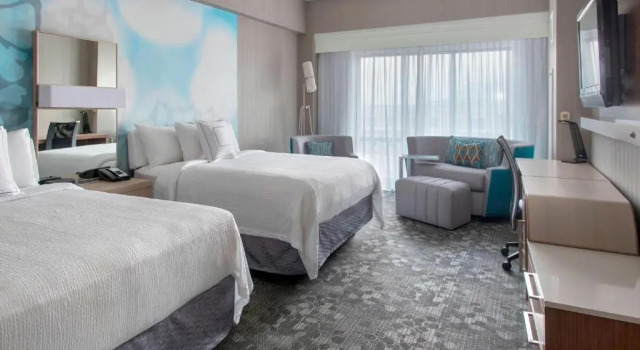 Номер Deluxe Courtyard by Marriott Newark Elizabeth