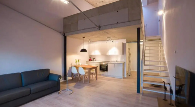 Номер Standard havelblau Ferienlofts - Stilvoll wohnen unmittelbar an der Havel - zentral - Küche - WLAN - Wallbox - Kajaks und Fahrräder vor Ort