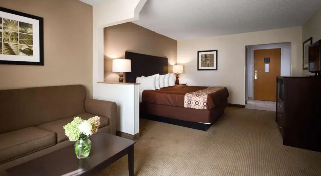 Люкс c 1 комнатой Best Western Suites Columbus