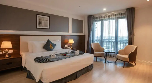 Двухместный номер Deluxe Rex Quang Binh Hotel