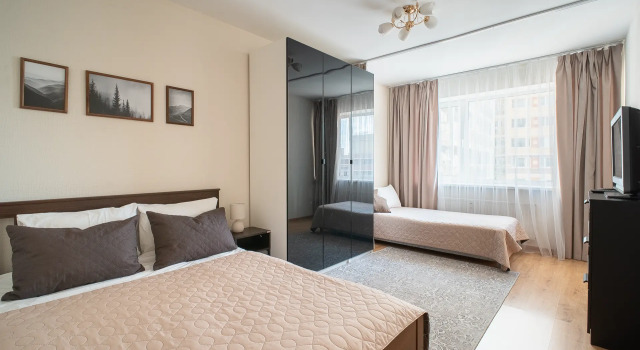 Apartments on Sovetsky Prospekt 39 building 1, Rezervovat Apartmán Nevskiy district Petrohrad