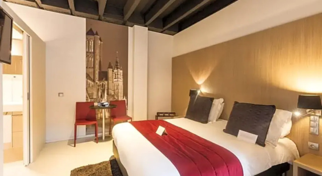 Семейный номер Standard Hotel de Flandre Ghent