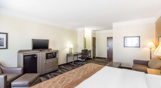 Двухместный люкс Comfort Inn near Frost Bank Center