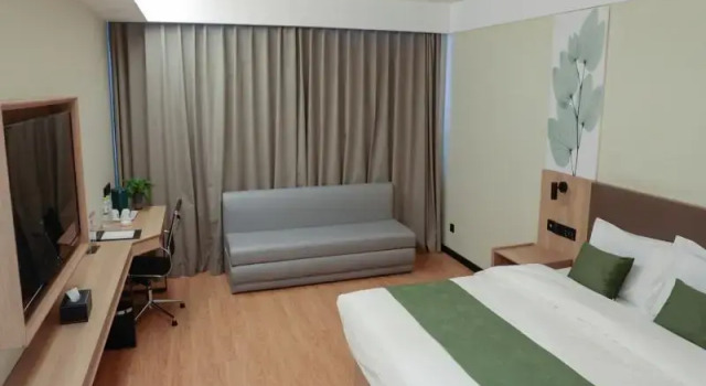Люкс Business GreenTree Inn Express Shandong Qingdao Chengyang District Aodong Road