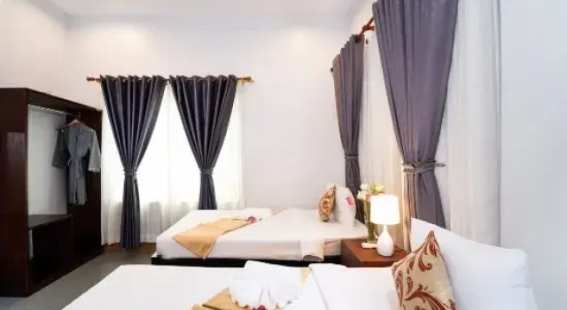 Семейная вилла с 3 комнатами с видом на бассейн SANNA VILLA Residence