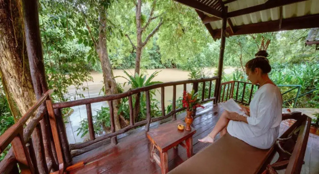 Номер Deluxe Khao Sok Riverside Cottages