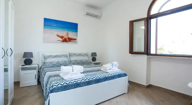 Двухместный номер Deluxe с видом на море Gli Archi sul Mare