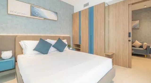 Апартаменты Deluxe с балконом и с видом на город Отель Tranquil Wellness Tower