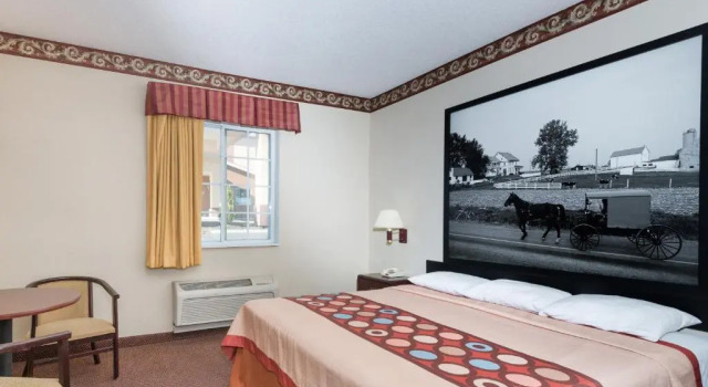Номер Standard Super 8 by Wyndham Harrisburg Hershey North