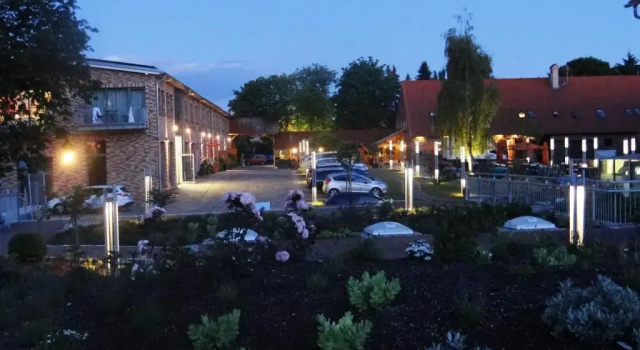 Двухместный номер Deluxe с балконом Hotel und Restaurant Am Peenetal