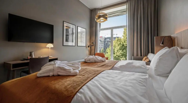 Premium Quadruple room Best Western Karl Johan Hotel