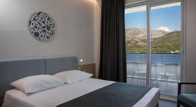 Двухместный номер Premium с балконом и с видом на море Hotel Osmine