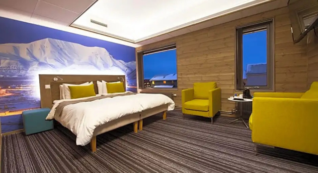 Номер Standard Svalbard Hotell | Polfareren