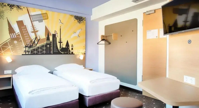 Двухместный номер Standard B&B Hotel Kiel-Holstenbrücke