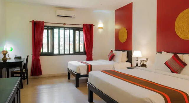 Трёхместный семейный номер Standard Siddharta Boutique Hotel