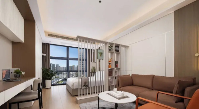 Двухместный номер Superior с видом на город Xiang Ji Executive  Apartment