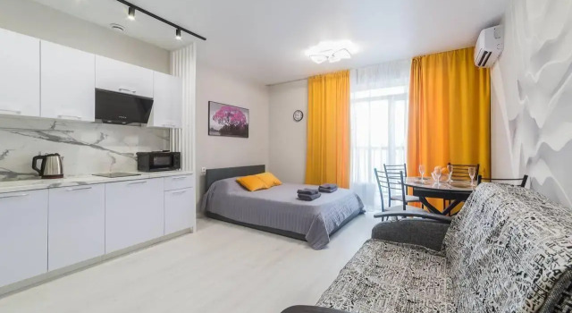 ApartKZN apartment on 110E Adela Kutuya Street, Prenota Appartamento Hotel a Tatarstan con parcheggio, Parcheggio