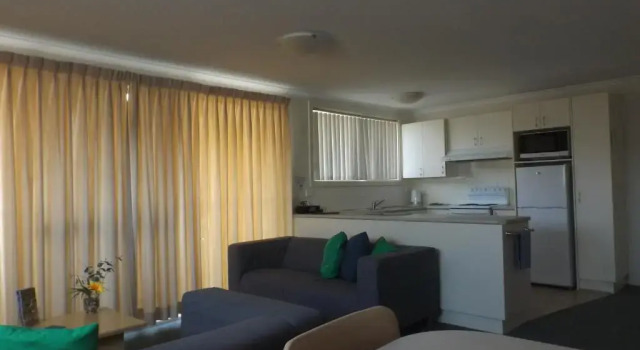 Апартаменты с 2 комнатами с видом на море Surfside Merimbula Holiday Apartments