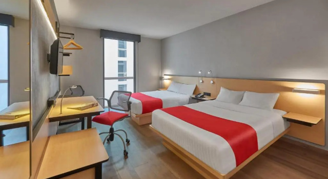 Четырёхместный номер Standard City Express Plus by Marriott Ciudad de México Insurgentes Sur