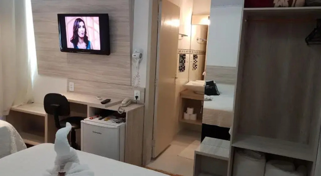 Номер Deluxe Lages Plaza Hotel