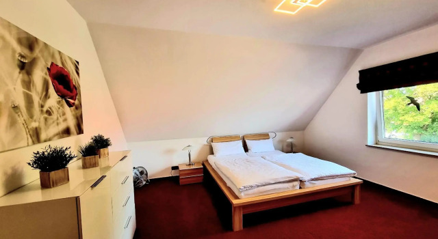 Lüneburg-Melbeck, 100 qm mit Fernsicht, ruhige Sackgasse, Забронировать Отель Мельбек 