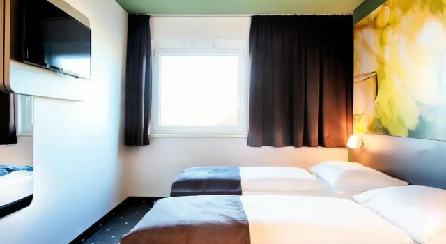 Двухместный номер B&B HOTEL Baden-Airpark