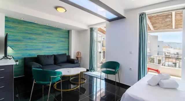 Beautiful View 8floor Loft Apartment in Athina, Забронировать Апартаменты/квартира Апартаменты Афины, рядом с Goethe Institut Athen, Апартаменты/квартира
