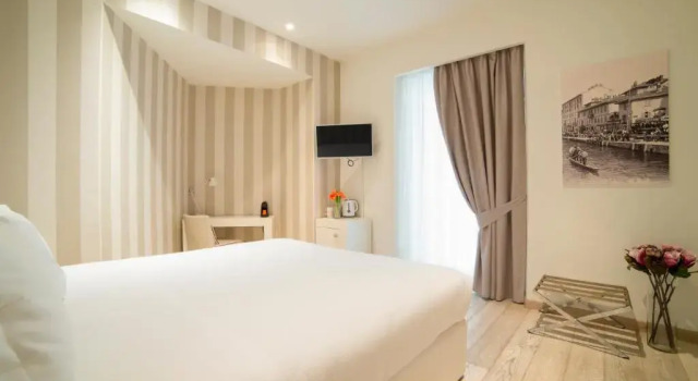 Двухместный номер Deluxe с балконом Rooms Milano Duomo