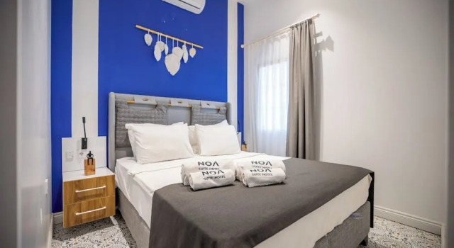 Апартаменты с балконом и с частичным видом на море Noa Suite Hotel - Adults Only