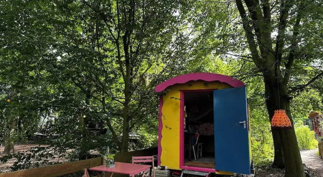 Двухместный номер Standard с видом на сад Glamping De Helleborus