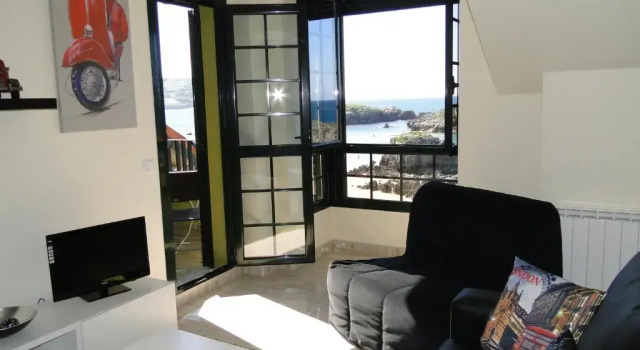 Апартаменты с 2 комнатами с видом на море Apartamentos El Pinedo