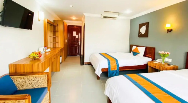 Двухместный номер Standard с балконом Ratana Angkor Hotel