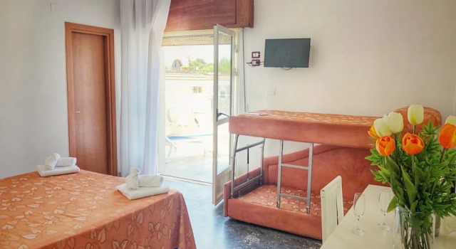 Четырёхместный номер Standard Hotel Pineta