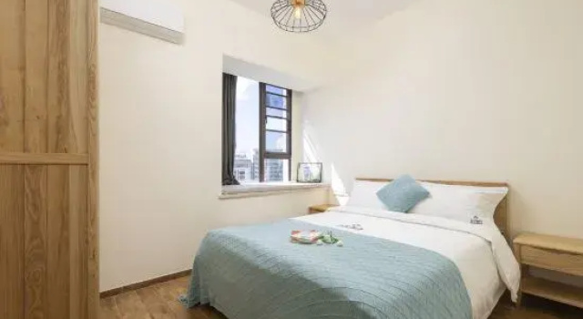 Семейный люкс с 2 комнатами Wenchang Space Exploration Moon Seaview Theme Apartment