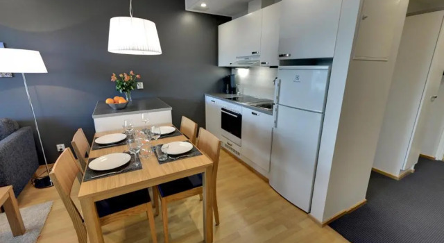 Апартаменты Deluxe Forenom Serviced Apartments Tampere Pyynikki