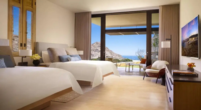 Люкс Deluxe с 2 комнатами с видом на океан Montage Los Cabos