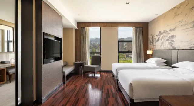 Двухместный номер Business с видом на город SSAW Boutique Hotel Deqing Dexin