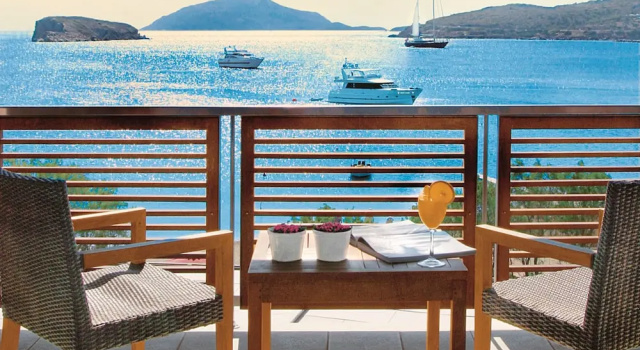 Номер Standard с балконом и с видом на море Aegeon Beach Hotel
