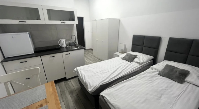 Двухместный номер Standard с балконом и с видом на озеро Apartamenty Na wzgórzu
