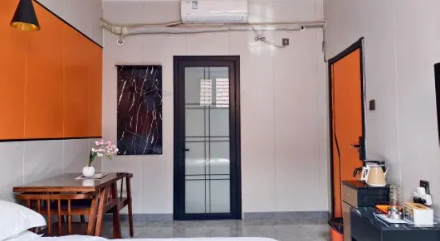 Люкс с 3 комнатами с видом на внутренний двор Liuyuan Homestay (Qingzhou Ancient City Branch)