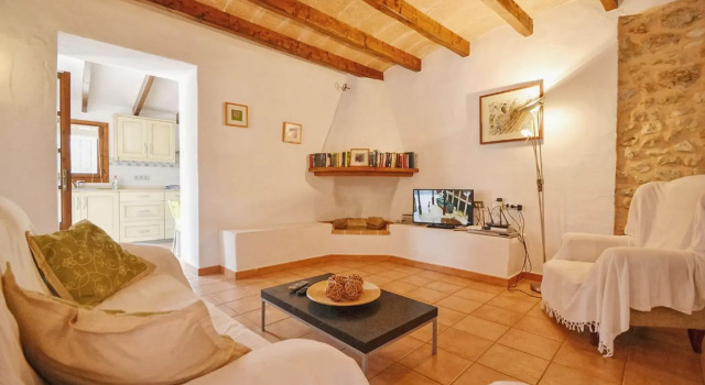 Restored holiday home in Búger with private pool