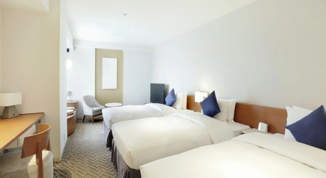 Трёхместный номер Superior Keio Plaza Hotel Sapporo