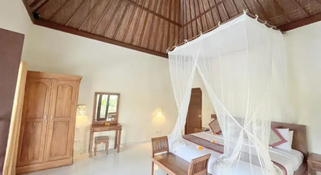 Intan Villa & Suite Ubud, Rezervovat Vila Chaty v Bali, Chalupa