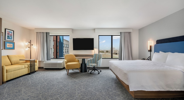 Двухместная студия Hampton Inn & Suites By Hilton Irving Dfw Airport North